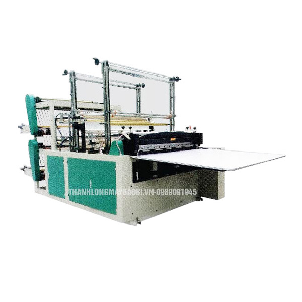 Máy chế túi cắt lạnh dán nóng 2 lớp hoàn toàn tự động YF-CA